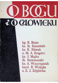 O Bogu i Człowieku
