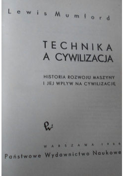 Technika a cywilizacja