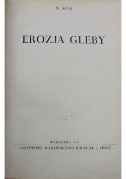 Erozja gleby