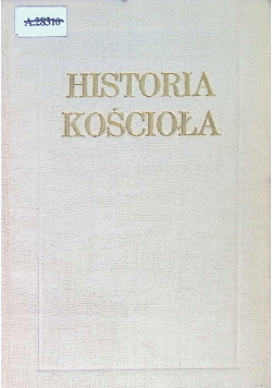 Historia Kościoła Tom I