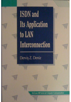 Isdn and Its Application to Lan Interconnection