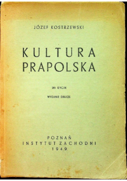 Kultura prapolska 1949 r.