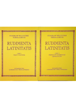 Rudimenta Latinitatis Część I i II