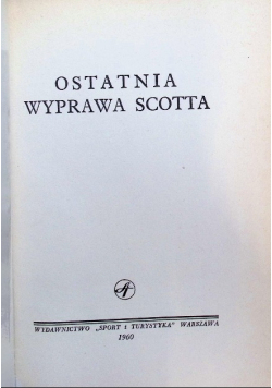 Ostatnia wyprawa Scotta