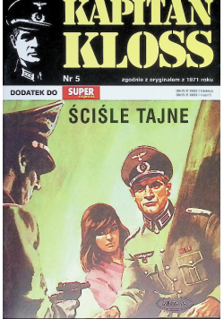 Kapitan Kloss Nr 5 Ściśle tajne