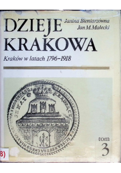 Dzieje Krakowa Tom 3