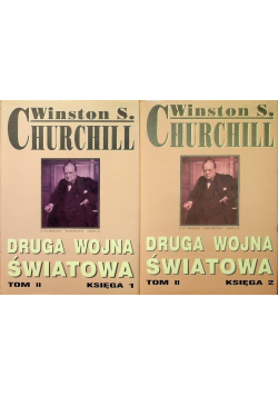 Druga wojna światowa Tom II Księga 1 i 2