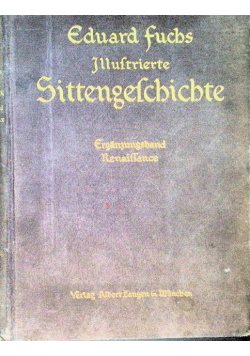 Illustrierte Sittengeschichte 1911 r.