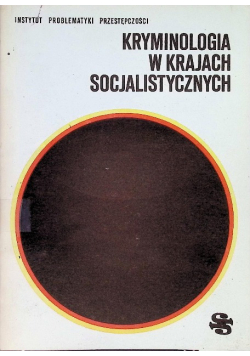 Kryminologia w krajach socjalistycznych