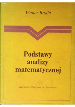 Podstawy analizy matematycznej