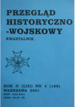 Przegląd historyczno wojskowy Nr 4/05