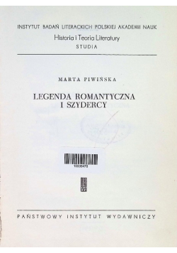 Legenda romantyczna i szydercy