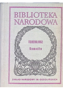 Terencjusz Komedie