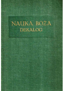 Nauka Boża Dekalog