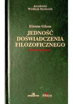 Jedność doświadczenia filozoficznego