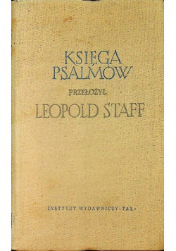Księga psalmów