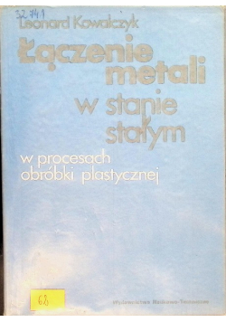 Łączenie metali w stanie stałym