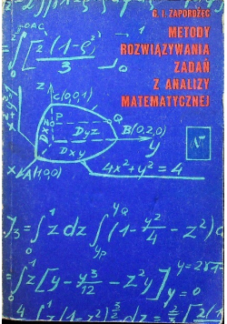 Metody rozwiązywania zadań z analizy matematycznej