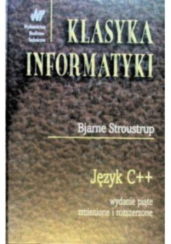 Klasyka informatyki Język C + +