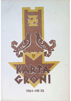 Karta Groni 1984 Nr 12 / 84