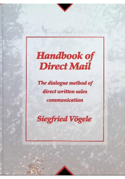 Handbook of Direct Mail