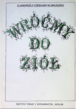 Wróćmy do ziół
