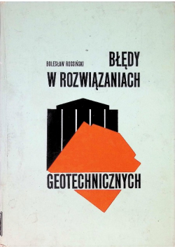 Błędy w rozwiązaniach geotechnicznych