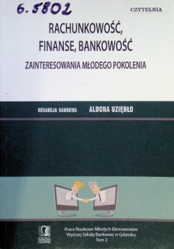 Rachunkowość finanse bankowość