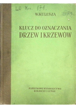 Klucz do oznaczania drzew i krzewów