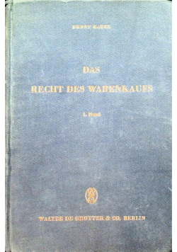 Das recht des warenkaufs