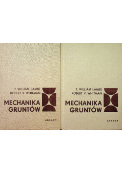 Mechanika gruntów Tom 1 i 2