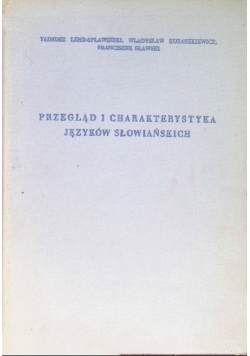Przegląd i charakterystyka języków słowiańskich