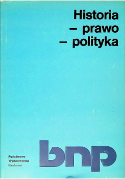 Historia prawo polityka