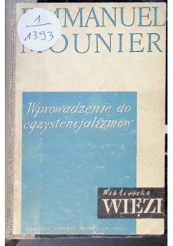 Wprowadzenie do egzystencjalizmów