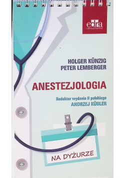Anestezjologia Na dyżurze