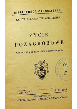 Życie pozagrobowe 1944 r.