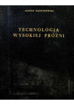 Technologia wysokiej próżni