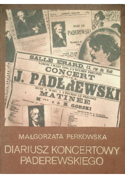 Diariusz koncertowy Paderewskiego