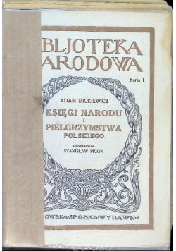 Księgi Narodu i Pielgrzymstwa Polskiego 1924 r.