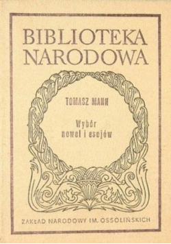 Mann Wybór nowel i esejów