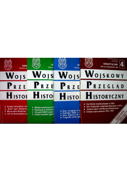 Wojskowy Przegląd Historyczny Nr 1 do 4