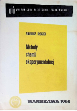 Metody eksperymentalne w chemia