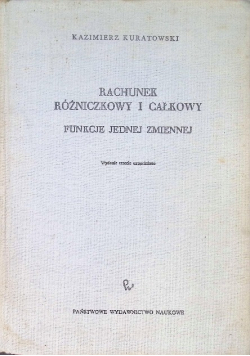 Rachunek różniczkowy i całkowy funkcje jednej zmiennej Tom 22