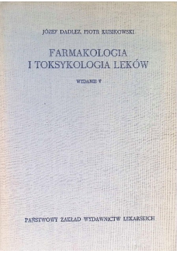 Farmakologia i toksykologia leków