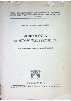 Morfologia Sudetów Wałbrzyskich