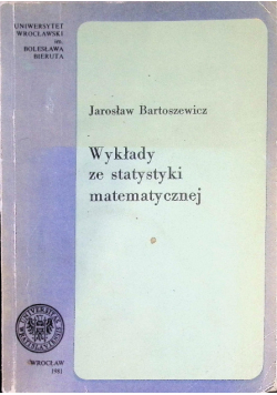 Wykłady ze statystyki matematycznej