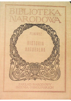 Historia naturalna
