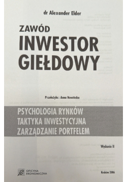 Zawód inwestor giełdowy