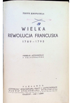 Wielka Rewolucja Francuska 1948 r