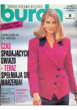 Burda Nr  8 / 1992